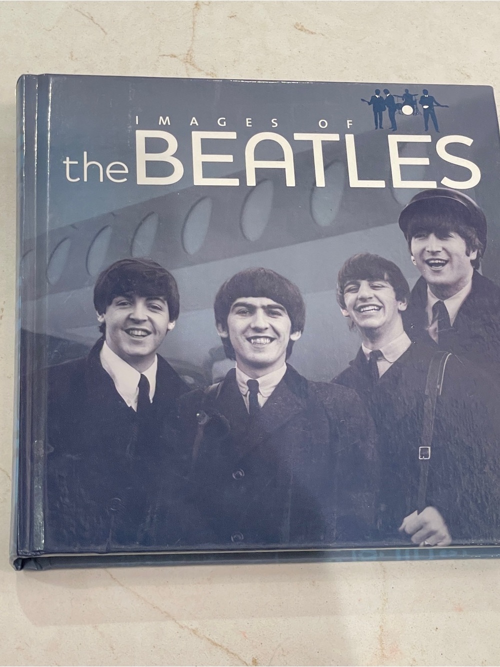 Images of The Beatles Hardcover Coffee Table Book - Blue Cover